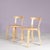 Pine Wood Model 68 Chairs from Alvar Aalto, 1950s, Set of 2 For Sale - Image 8 of 8