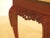 1980s Georgian Style Carved Mahogany Hall Table With Paw Feet For Sale - Image 11 of 13