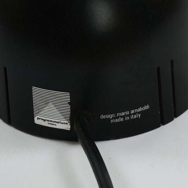 1980s Mira Table Lamp in Lacquered Metal by Mario Arnaboldi, Italy, 1983 For Sale - Image 5 of 9