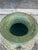 Large Antique Asian Archaistic Style Green Glazed Pottery Vase For Sale In Tampa - Image 6 of 10