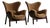 Sculptural Lounge Chairs in Mohair and Wood, Italy 1950s, Set of 2 For Sale