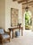 Vintage Neoclassical-Style Painted Wooden Wall Panel For Sale - Image 9 of 12