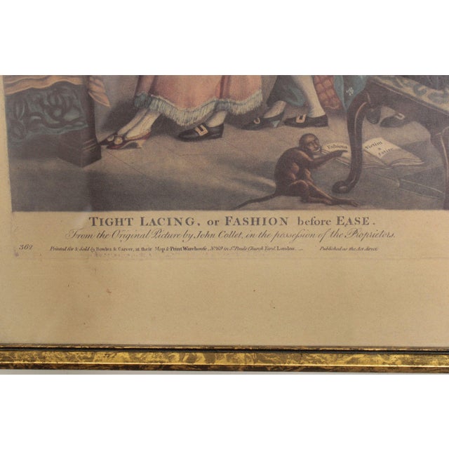John Collet Framed Print, 'Tight Lacing, or Fashion Before Ease' For Sale - Image 12 of 12