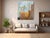 Contemporary Signs of Spring Organic Modern Acrylic Painting For Sale - Image 3 of 6