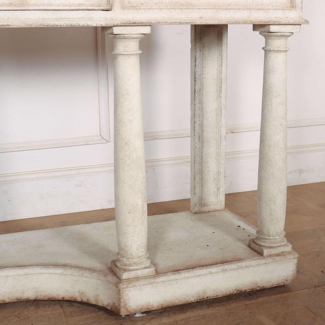 English Painted Console Table For Sale - Image 5 of 15