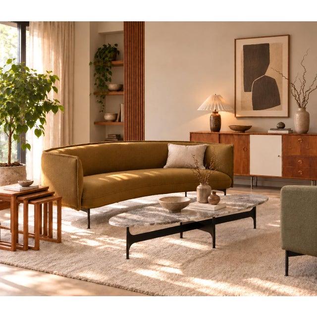 Curved Lilin Sofa from Wendelbo, 2019 For Sale - Image 6 of 8