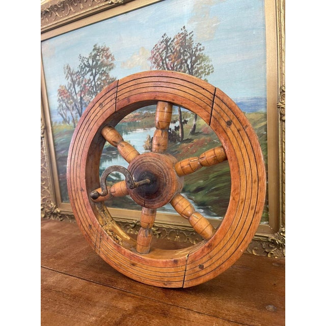 Sourced in Arezzo Italy, primitive wall Decor. Believed to be antique but not confirmed. Some signs of wear including some...