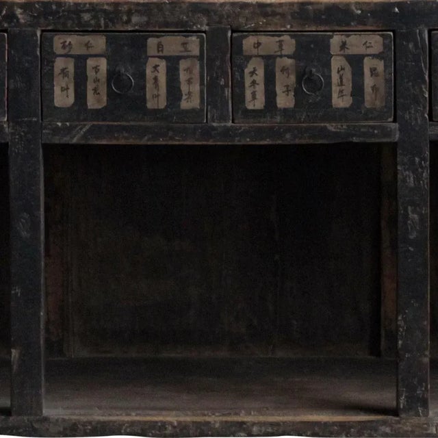 Vintage Chinese Apothecary Counter For Sale - Image 3 of 8