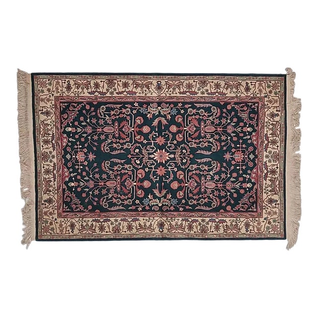 Sino Persian Tabriz Rug, 4' X 6' For Sale