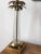 Mid 20th Century Vintage Frederick Cooper Hand-Blown Glass & Brass Palm Tree Lamp For Sale - Image 5 of 10