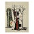 Karl Fortess, Lithograph Belgian American Surrealism Wpa Modernist Karl Fortess Surrealist Art For Sale