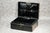 Late 19th Century Nice Asprey Antique Victorian Black Leather Desk Writing Stationary Box For Sale In New York - Image 6 of 15