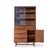 Wood Stanley Mid Century Walnut Credenza and Hutch For Sale - Image 7 of 11