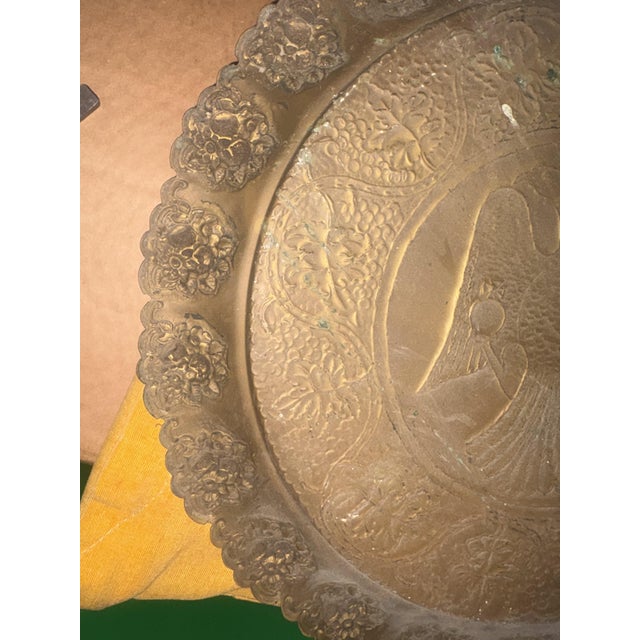 Antique Bronze Plate, 1900 For Sale - Image 6 of 8