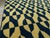 Galerie Shabab Collection Mid-20th Century Handmade Turkish Art Deco Accent Rug in Yellow and Blue For Sale In New York - Image 6 of 10