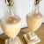 Late 20th Century Vintage Spanish Alabaster Crystal and Lucite Table Lamps - A Pair For Sale - Image 5 of 9