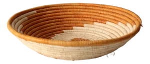 Vintage Coil Basket Bowl