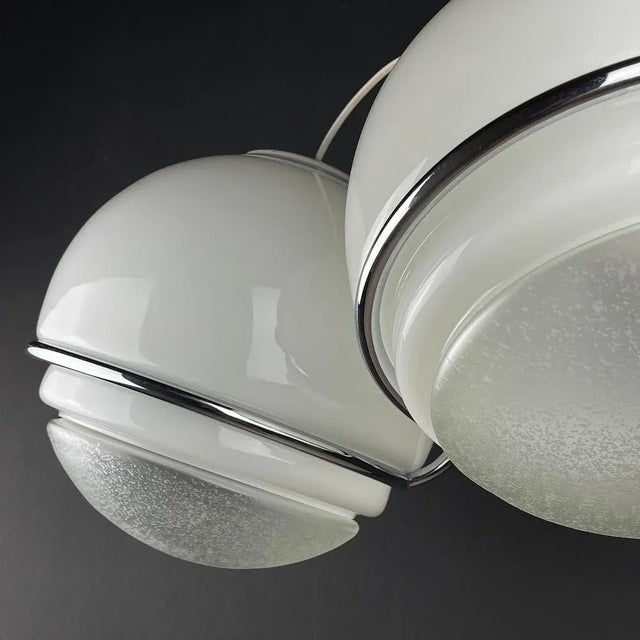 Gino Sarfatti Large Italian Globe Hanging Lamp by Gino Sarfatti, 1960s For Sale - Image 4 of 13