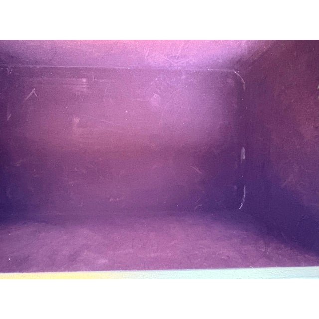 Mid 20th Century Vintage Hand Painted Faux Tortoiseshell Box For Sale - Image 9 of 12