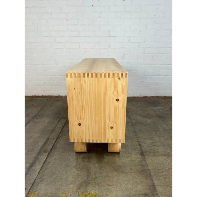 Trolley Credenza in Pine For Sale - Image 11 of 13