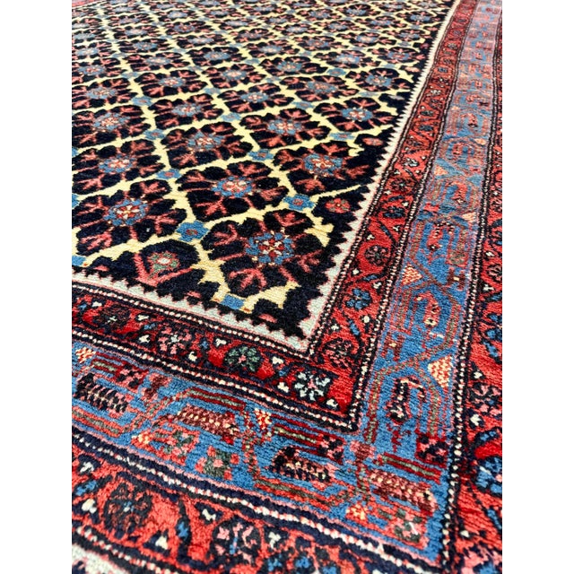 Antique Hamadan Rug, 1920s For Sale - Image 9 of 18