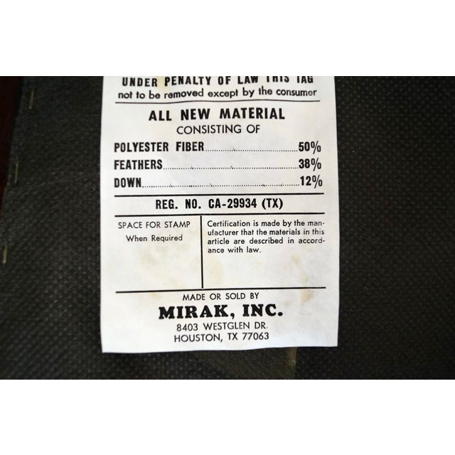 Hollywood Regency Leather Klismos Side Chair by Mirak For Sale - Image 12 of 12