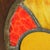 Stained Leaded Glass Panel with Wooden Frame, 1950s For Sale - Image 12 of 15