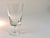 A set of six elegant and fine handmade drinking glasses for wine or water, made of clear crystal glass. Designed by Oswald...