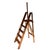 Antique Foldable Library Stairs from Fa. Eikenberg & Zoon, Early 1900s For Sale - Image 3 of 11