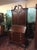 Wood Vintage Secretary Desk, Blind Door Mahogany Secretary Desk For Sale - Image 7 of 17