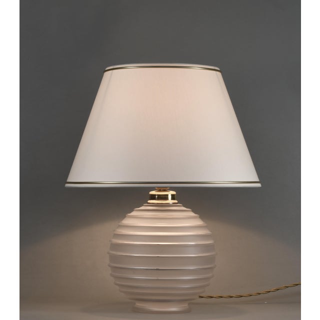 Georges Leleu French Art Deco Table Lamp by Georges Leleu 1930s France For Sale - Image 4 of 12