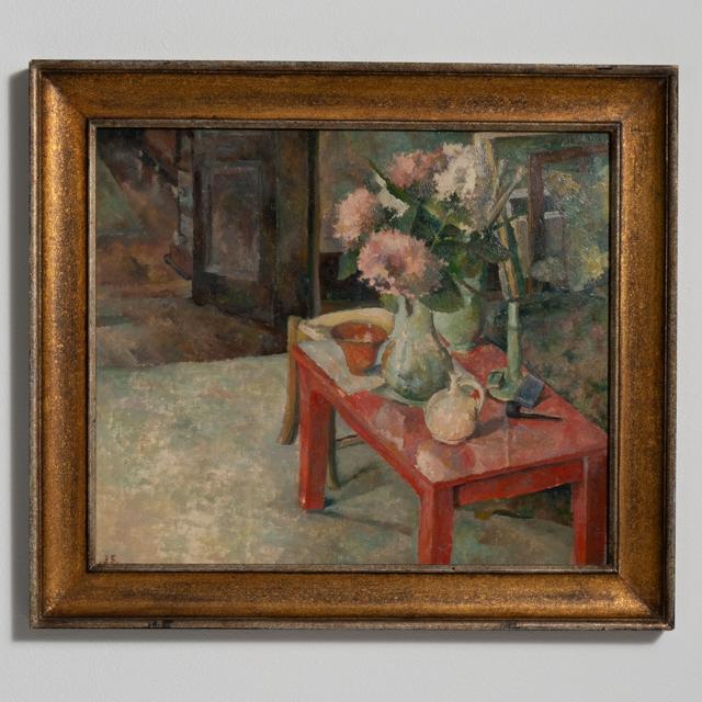 Traditional Framed Oil on Panel Still Life For Sale - Image 3 of 11