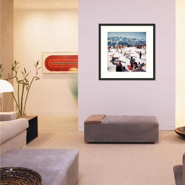 Not Yet Made - Made To Order Original Slim Aarons Verbier Vacation Photographic Print For Sale - Image 5 of 5
