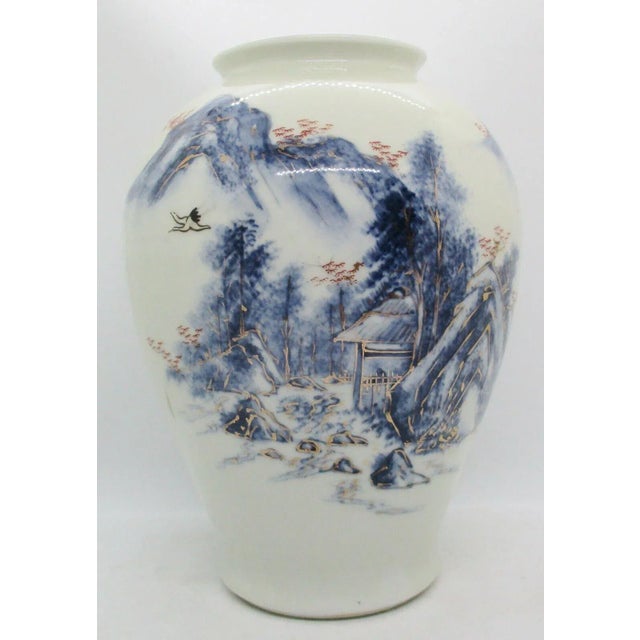 Early 20th Century Chinese Porcelain White and Green Glazed Meiping Vase For Sale - Image 12 of 12