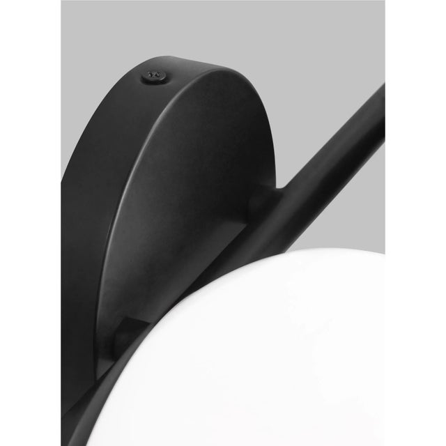 ED Ellen DeGeneres by Visual Comfort Studio Lune 4-Light Vanity, Aged Iron For Sale - Image 4 of 5