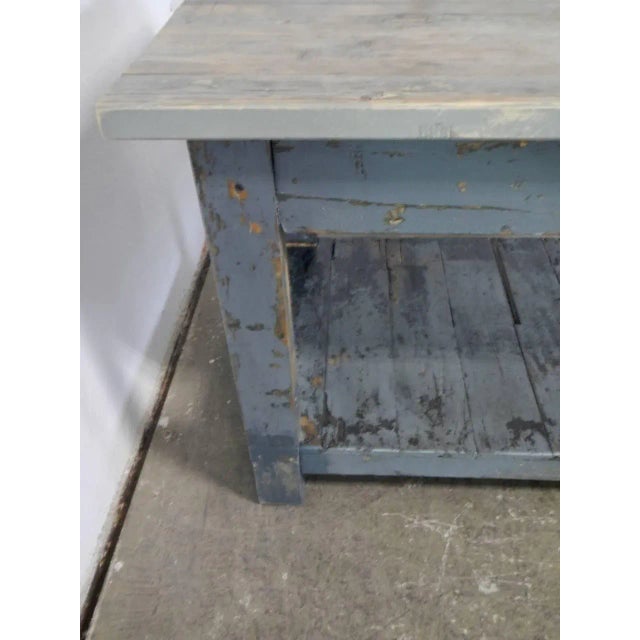 Vintage Fir Counter, 1950s For Sale - Image 9 of 12