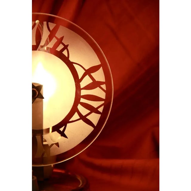 Mid-Century Treia Bedside Table Lamp, Italy, 1950s For Sale - Image 9 of 11