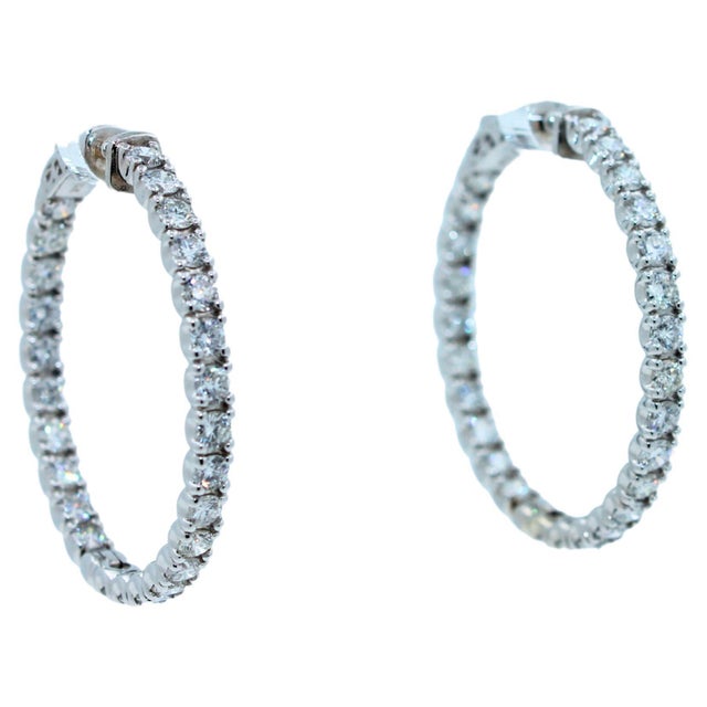 14 Karat White Gold 3.00 CT Diamond of F Color, VS1 Clarity