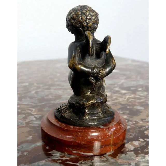 Brown After L. Kley, L’Amour enchaîné, 19th Century, Bronze Sculpture For Sale - Image 8 of 14