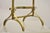 Mid 20th Century Vintage Italian Mid Century Modern Brass 3 Tier Muffin Pastry Cake Stand For Sale - Image 5 of 10