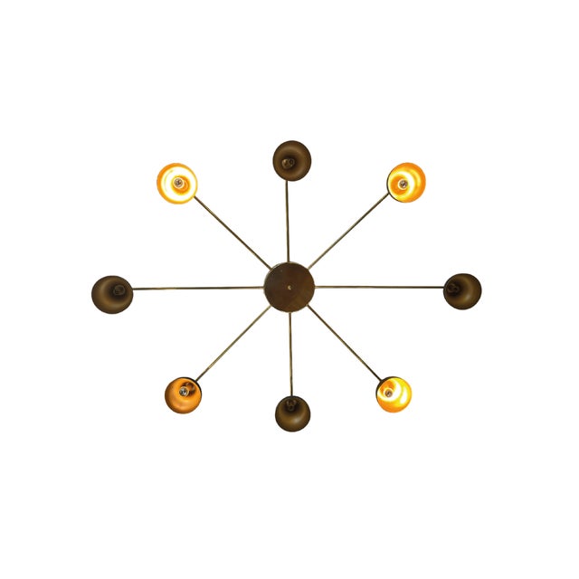 Stilnovo Vintage Hanging Lamp from Stilnovo, 1950s For Sale - Image 4 of 9