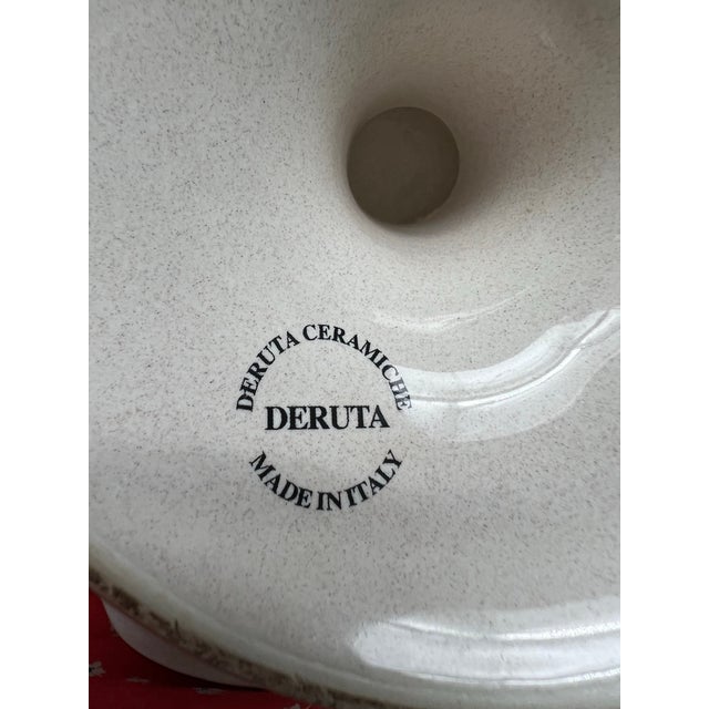 Ceramic Deruta Italian Cake Plate For Sale - Image 7 of 8