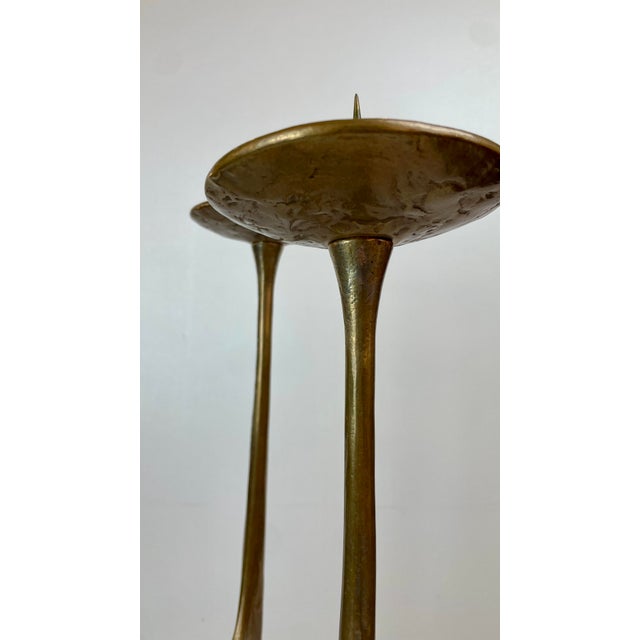Brutalist Floor Candleholder by Michael Harjes, Germany, 1960 For Sale - Image 10 of 14
