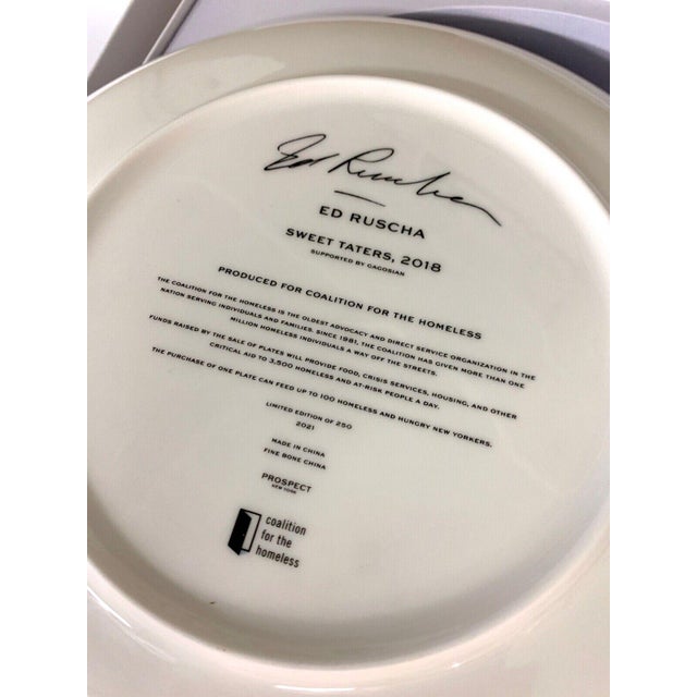 Ceramic Sweet Taters Gets Ruint If'N It Gets Fifty Degrees Plate For Sale - Image 7 of 10