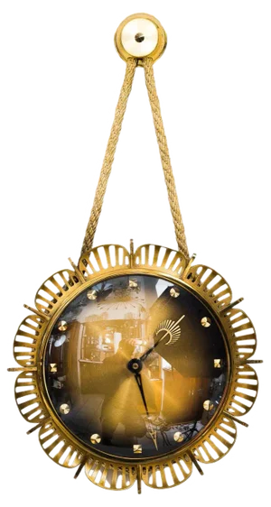 German Atlanta Wall Clock, 1960s