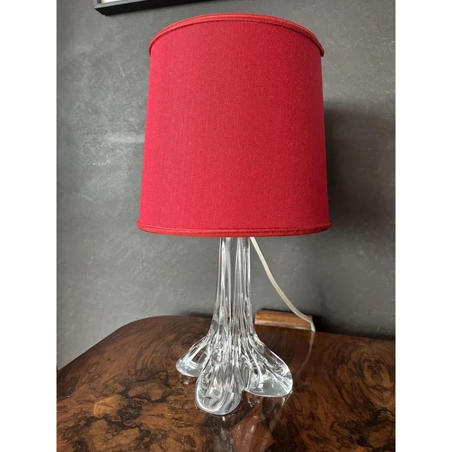 Vintage French Table Lamp by Cristallerie Lorraine, 1960s For Sale - Image 11 of 11