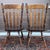 Cabin 1970s Ethan Allen Old Tavern Antiqued Pine Rustic Traditional Arrow Back Dining Chairs - A Pair (B) (12-6011) For Sale - Image 3 of 11
