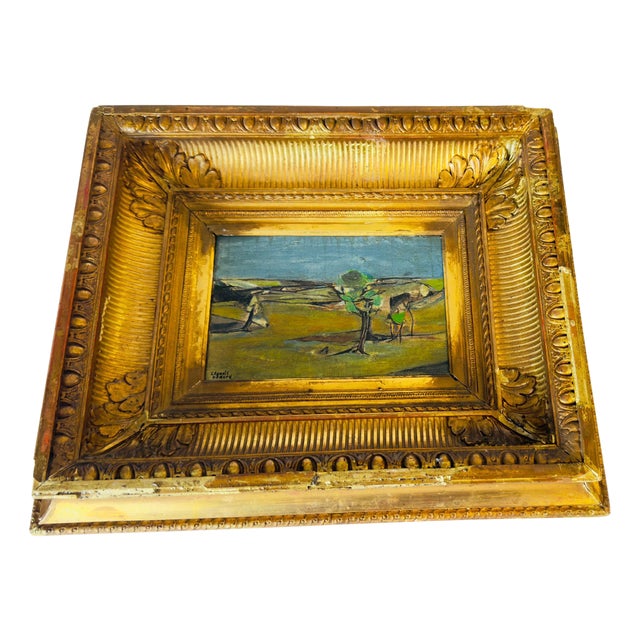 Jean Claude Bédard, Countryside, 1952, Original Oil Painting, Framed For Sale