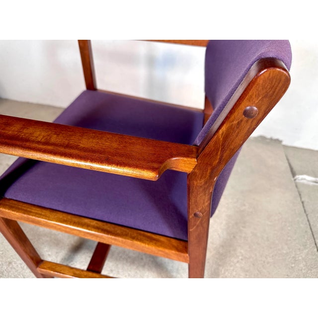 1950s Model BM73 Armchair in Teak by Børge Mogensen for Fredericia, Denmark, 1950s For Sale - Image 5 of 15