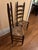 Pair of Antique Ladder-Back Rush Seat Chairs For Sale In Jacksonville, FL - Image 6 of 6